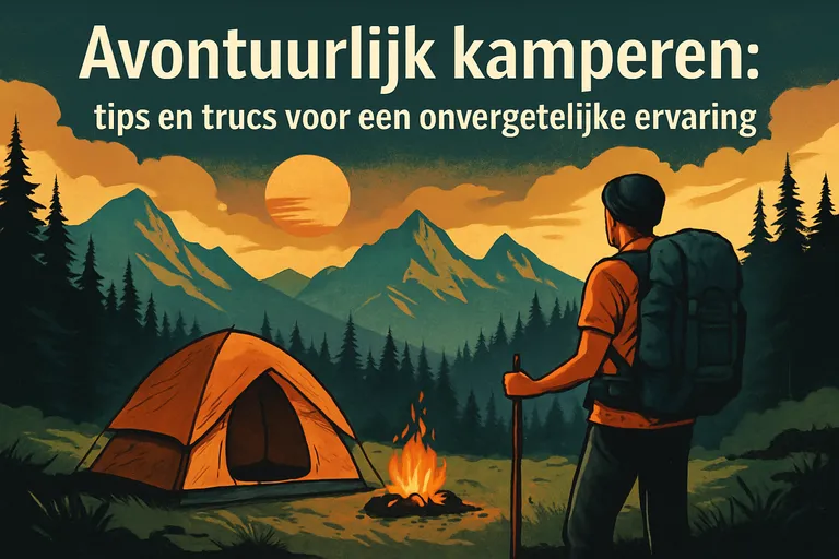 Avontuurlijk kamperen: tips en trucs voor een onvergetelijke ervaring