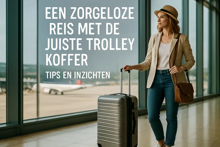 Een zorgeloze reis met de juiste trolley koffer: tips en inzichten