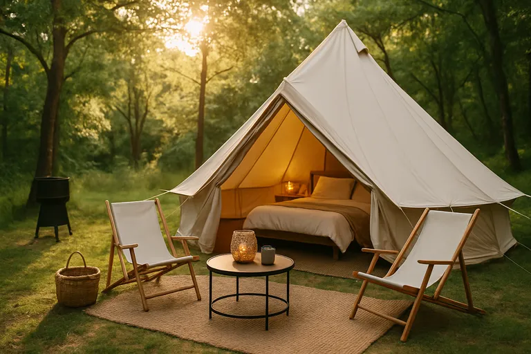 Wat is glamping?